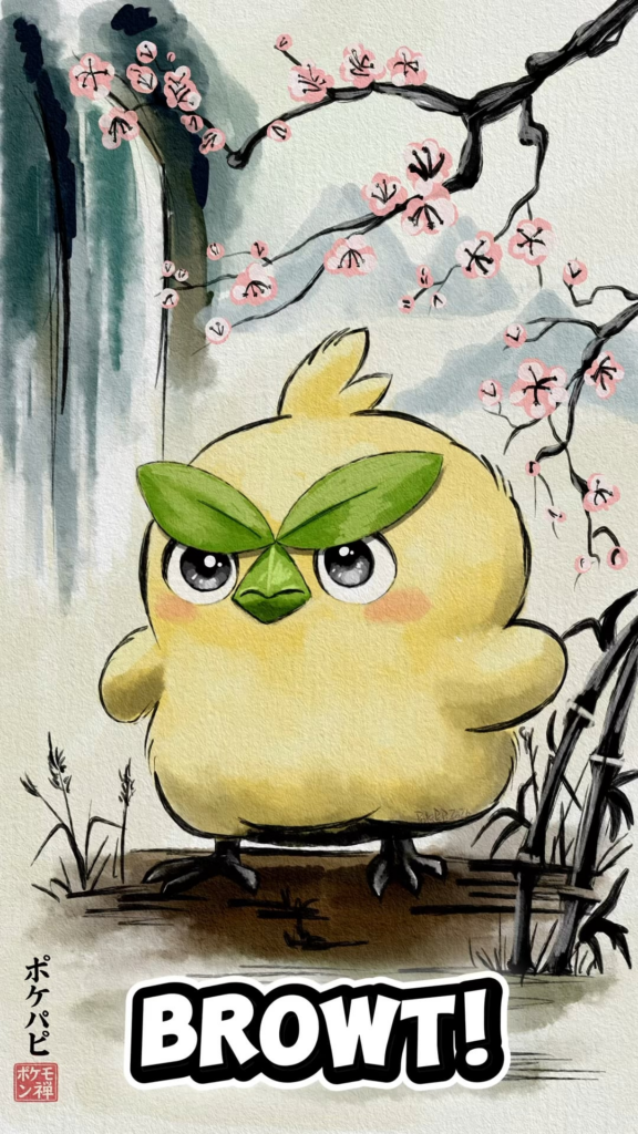 Browt (ハブロウ) — Would you pick Browt as your starter? - [OC]