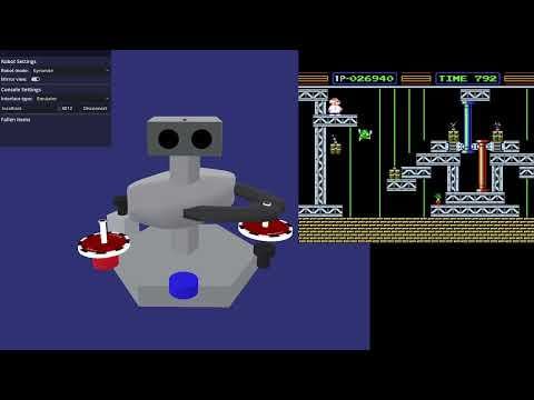 I created a virtual version of R.O.B. which runs on your computer for my college senior project