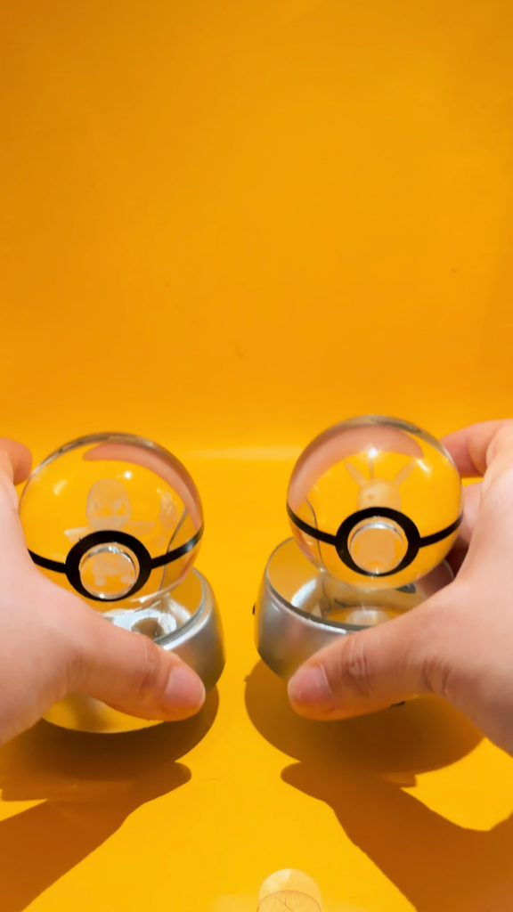 POV: You finally caught your favorite Pokémon and it's chilling in your room at night 🔮