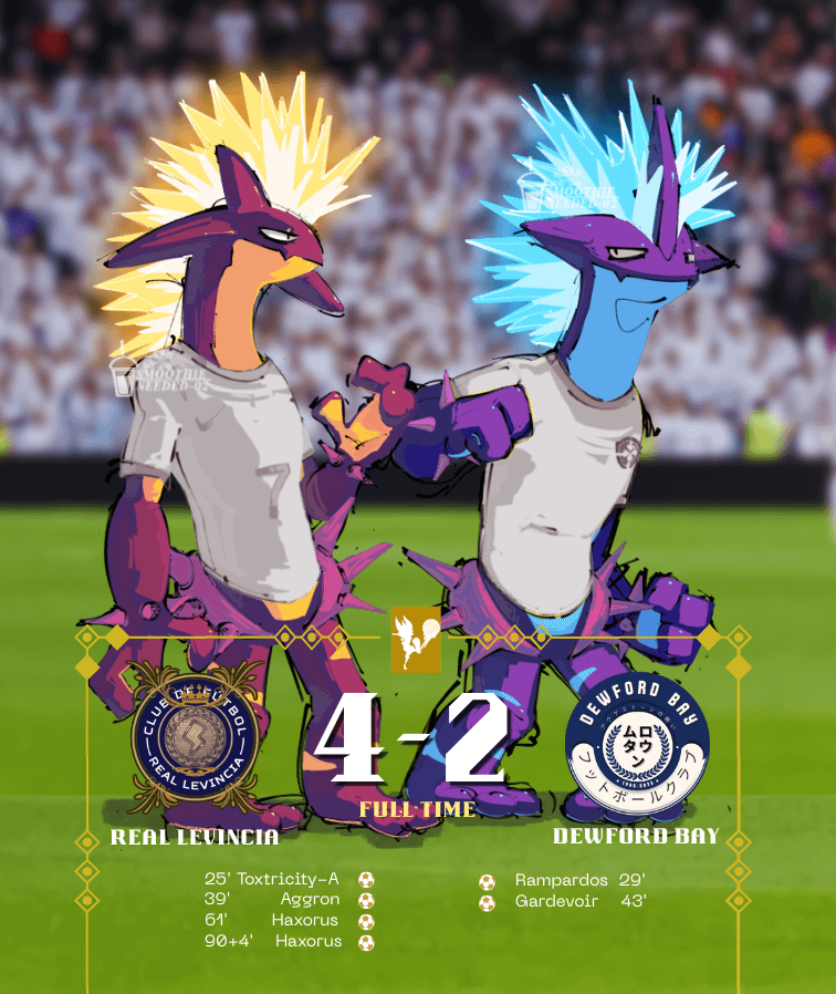 Anyone like Football? Here's some art from my Pokémon Football League :)