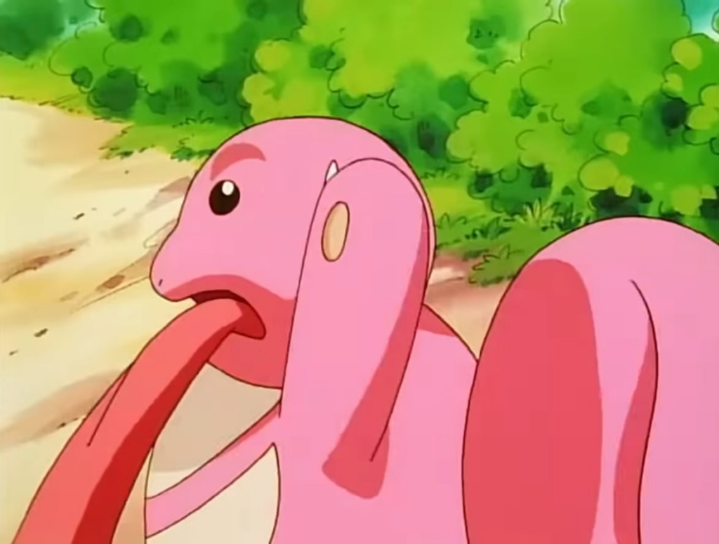 I wish Jessie would have kept Lickitung, his voice is taking me out