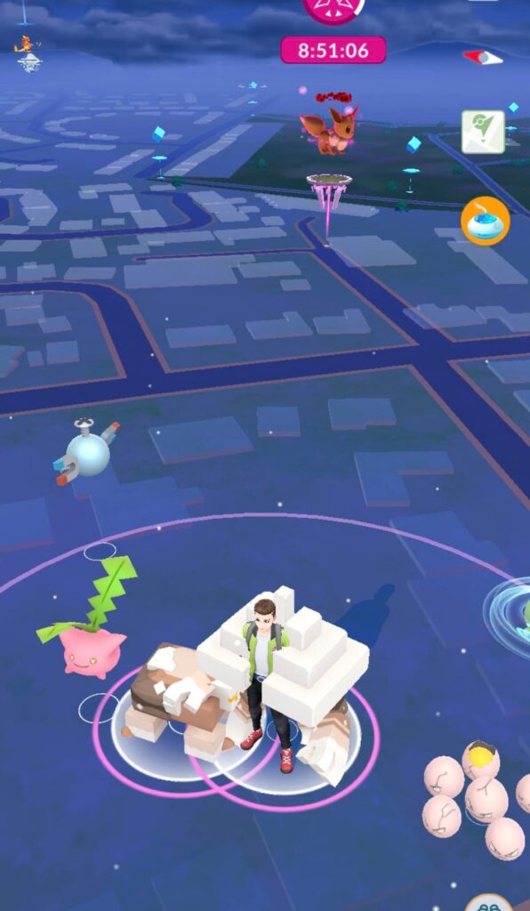 Salty! Whole Nacli line encountered at once