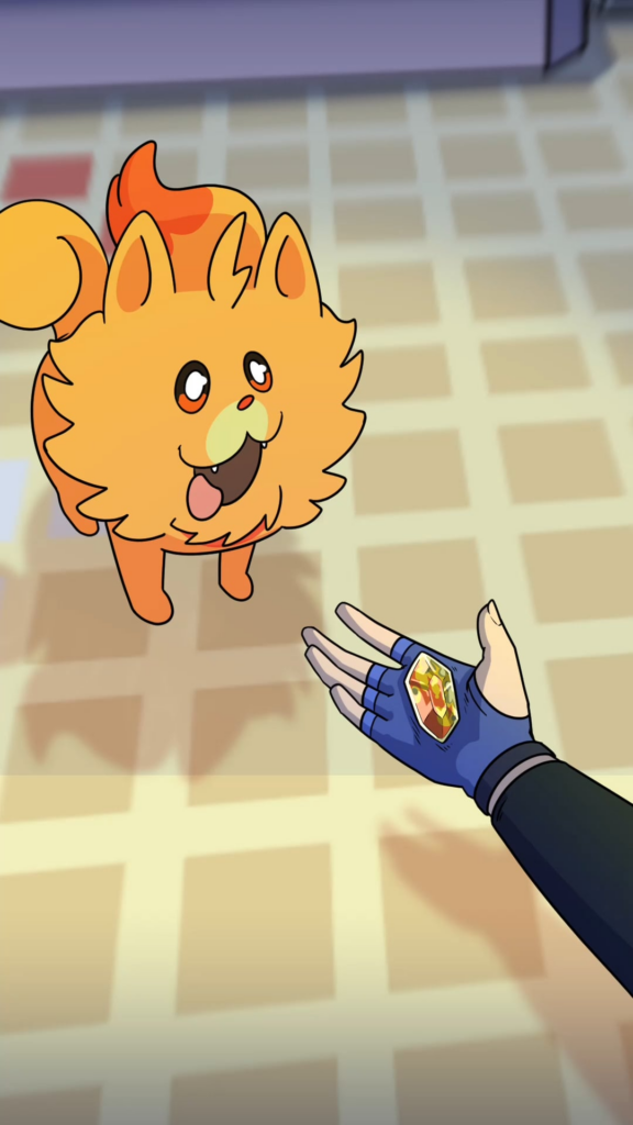 [OC] Ragebaiting my Pombon with a firestone