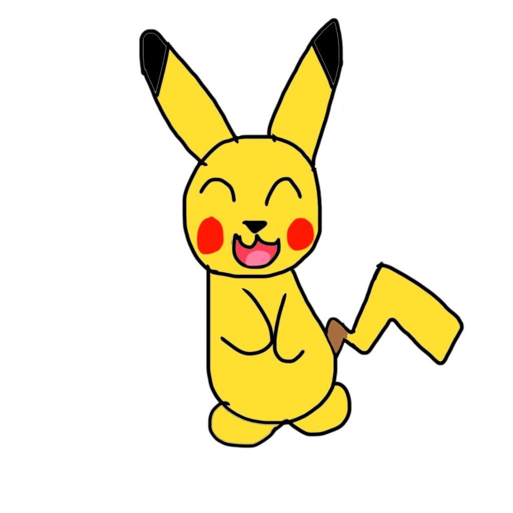 I drew this pikachu using IbisPaint to commemorate the 30th anniversary of Pokemon