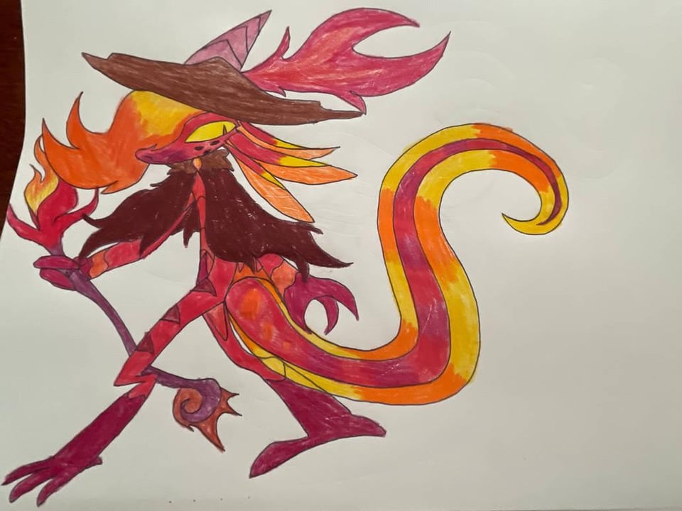 Sorcolotl (Pokemon Dragon and Phoenix)