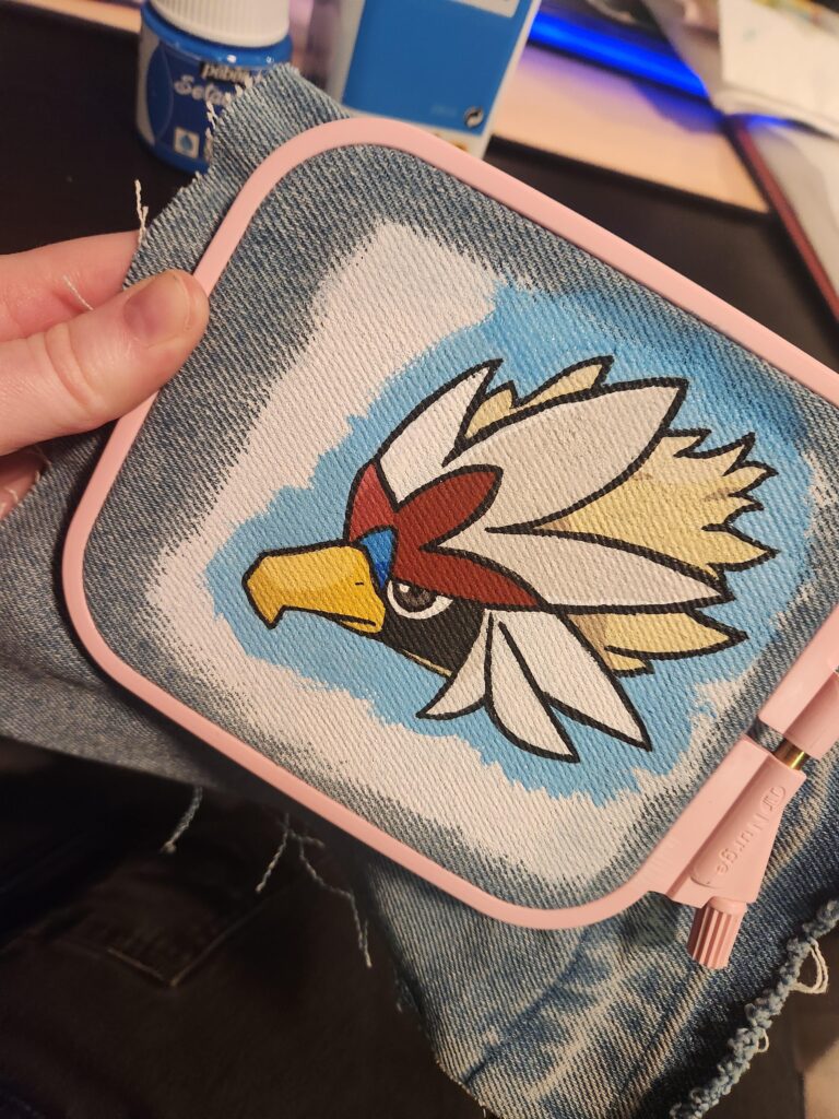 Braviary patch for a friends birthday!