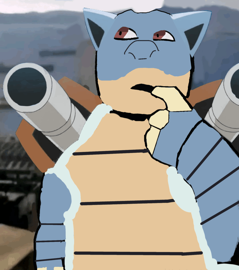 Blastoise when asked if he is better than Charizard