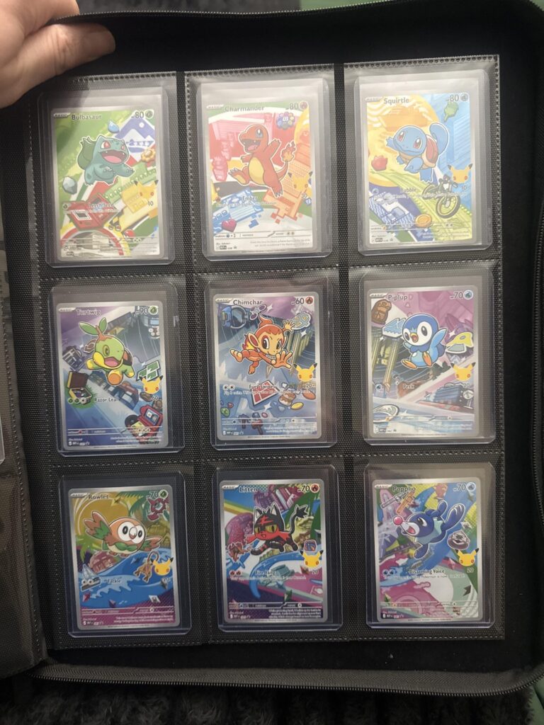 Got my 9 starters