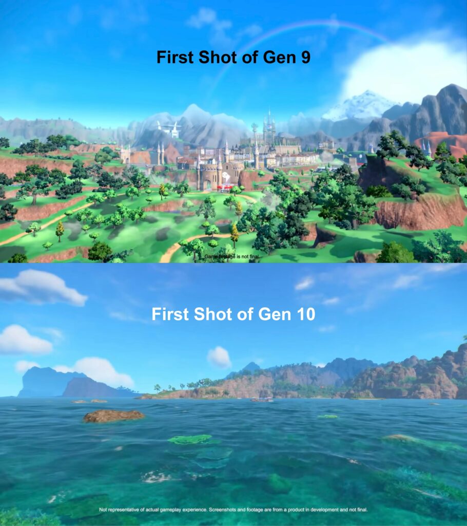 First Shot of Gen 9 vs 10
