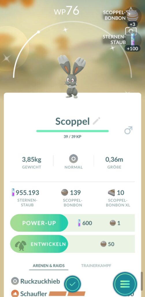 I nearly ignored the bunnelby...