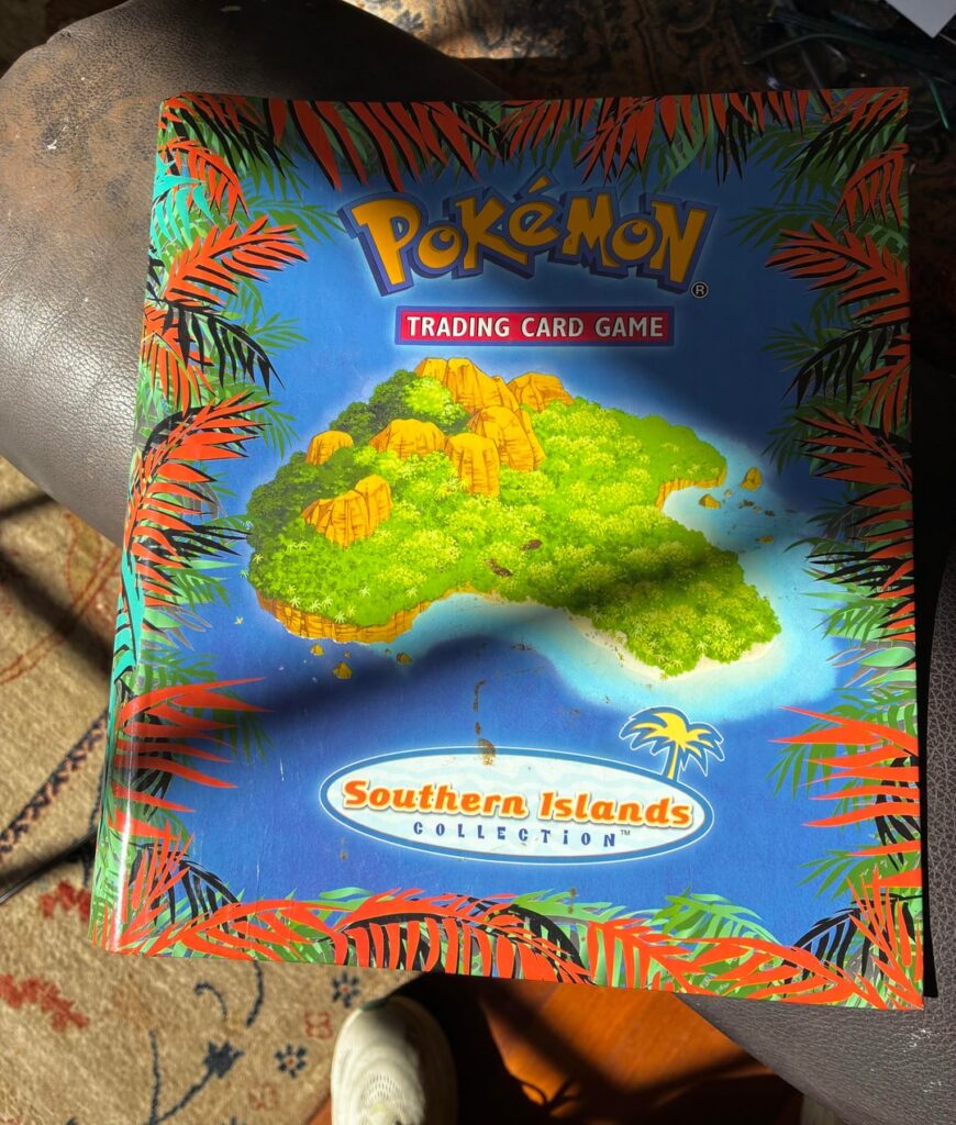 Found this under old family photo albums.