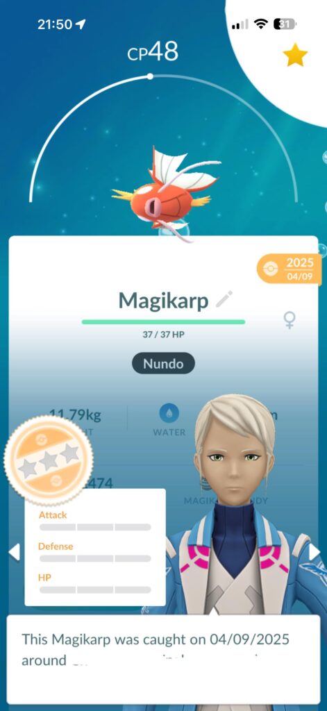 First Nundo - Magikarp