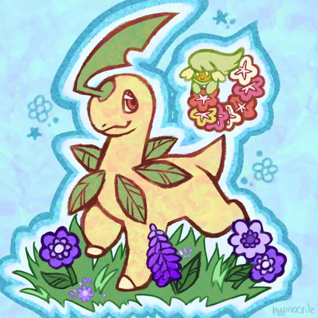 Flowery friends (oc)