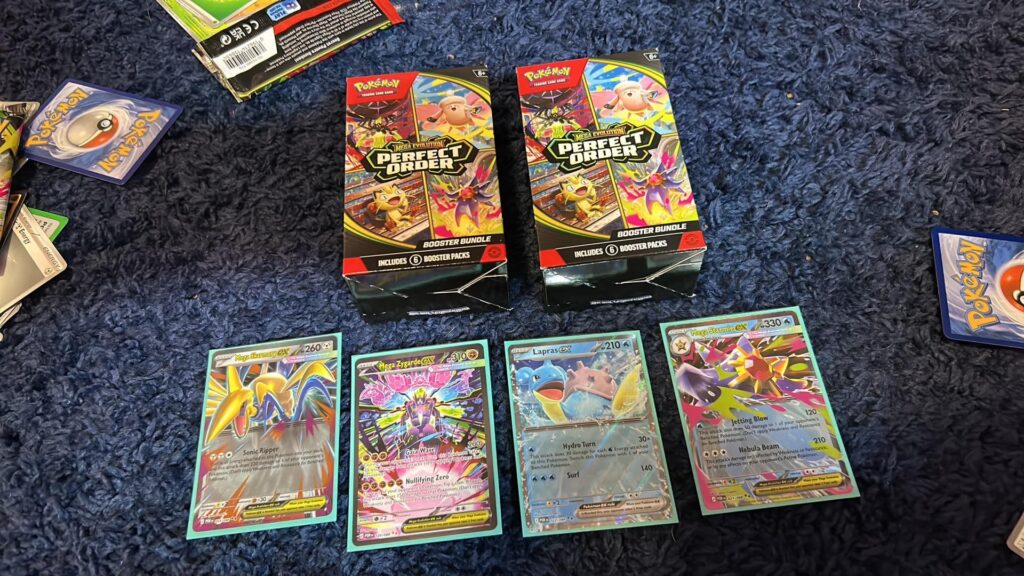 Cards from perfect order set