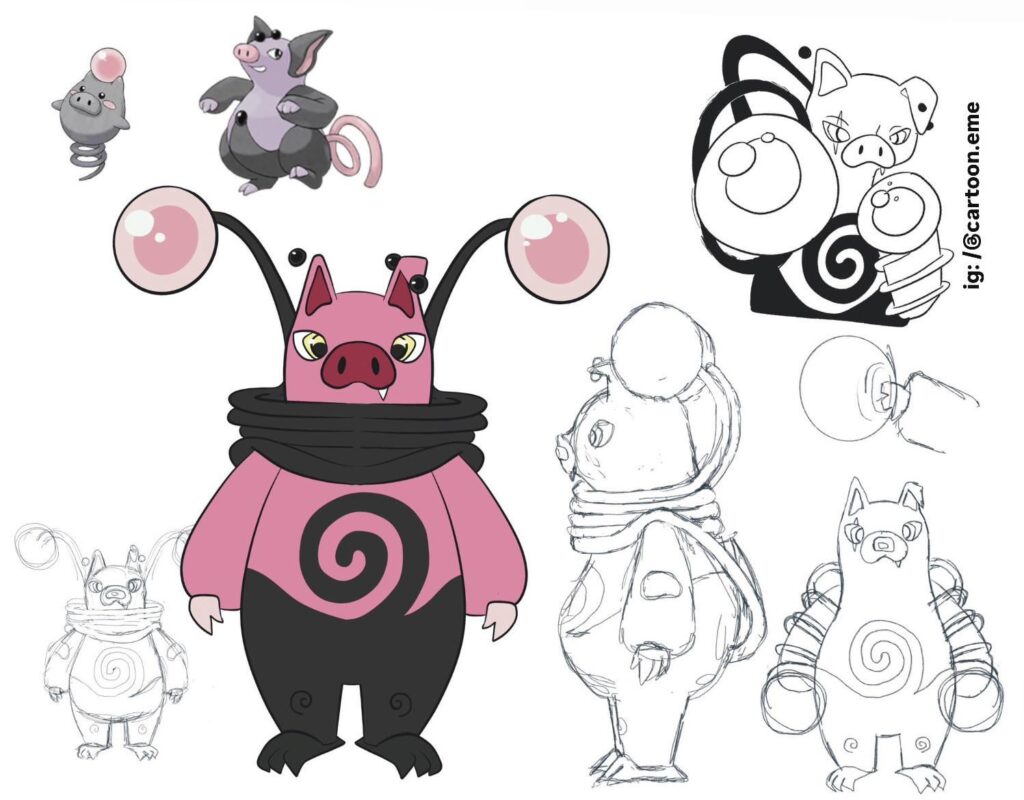 Brainstorming a branch/regional evolution for spoink