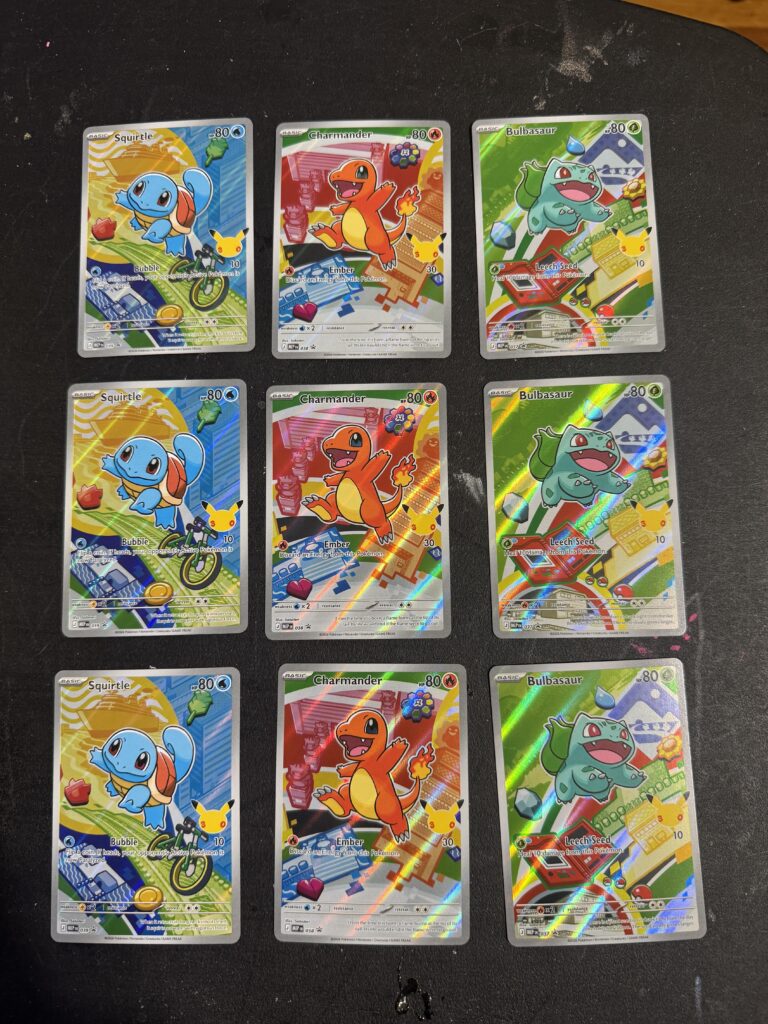 What we got from our 3 boxes.. is this lucky or unlucky??