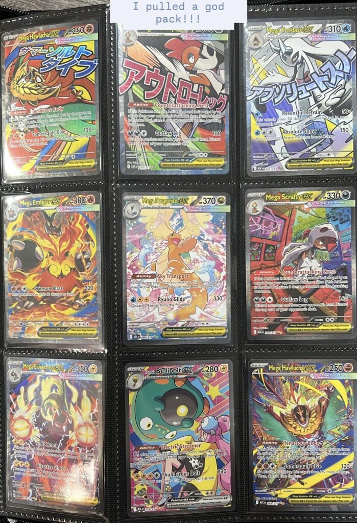 My gf and I pulled a god pack!