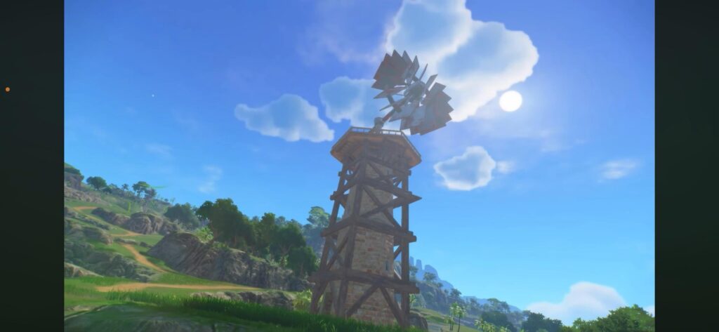 I love how the first thing they show off in the trailer is 60fps windmills