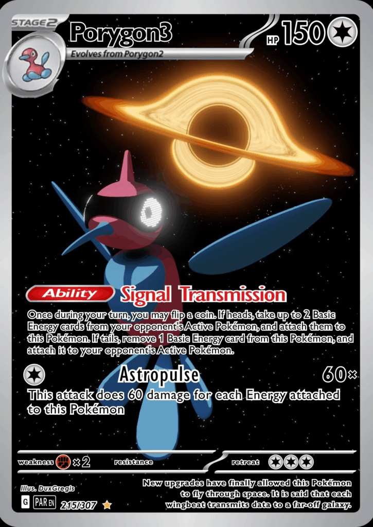 Modeled and rendered an animated Pokémon card!