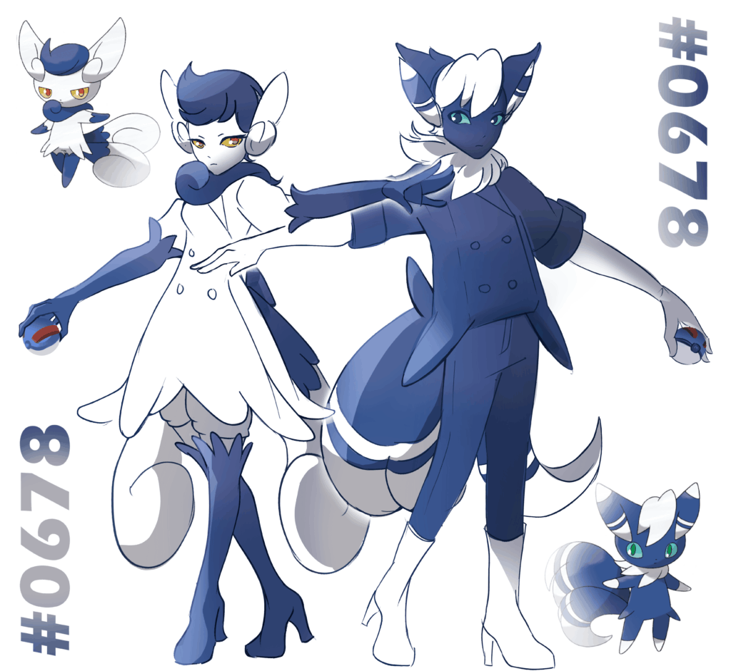 Meowstics as Human Trainers!