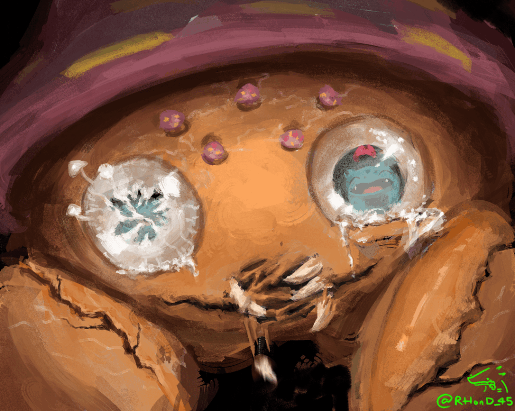 [OC] forget me not...