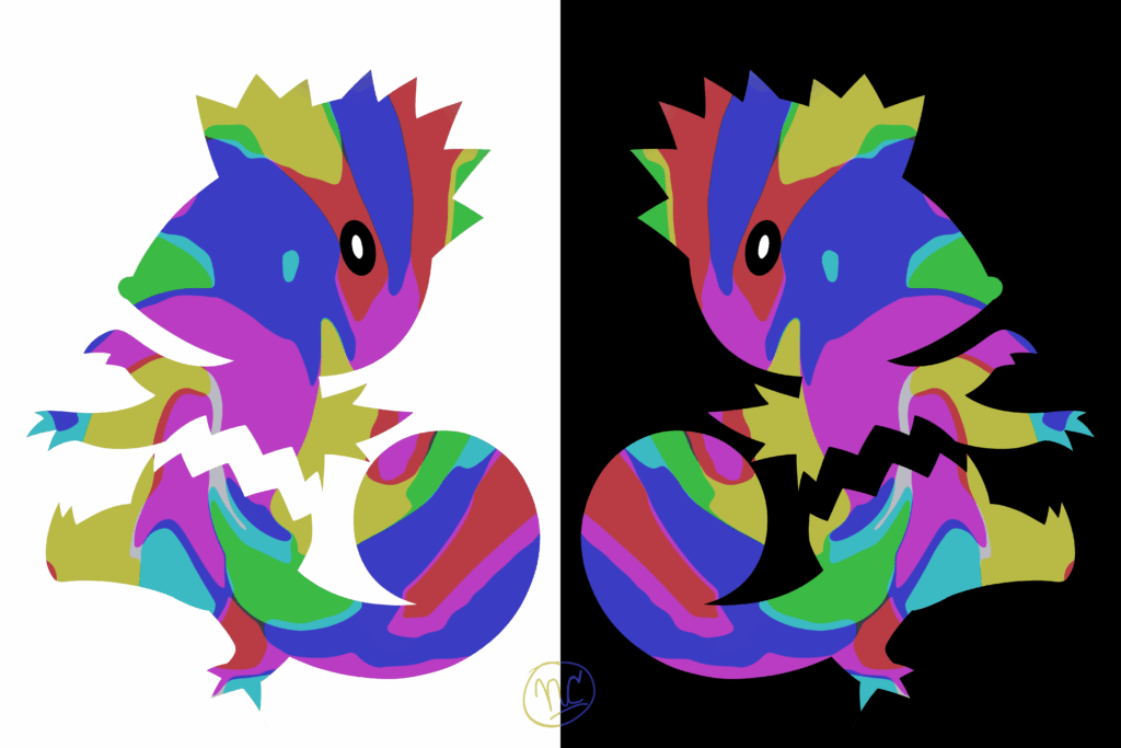 Kecleon Colors (OC) OC Art by me!
