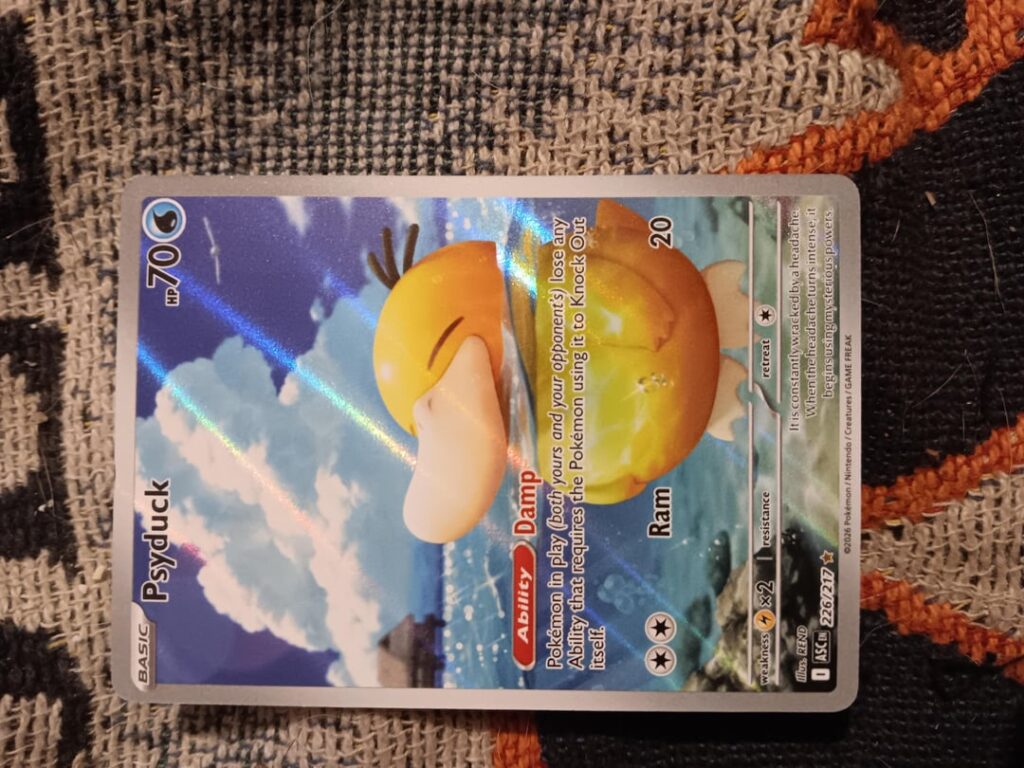 Pulled one of my chase cards but it has a dent