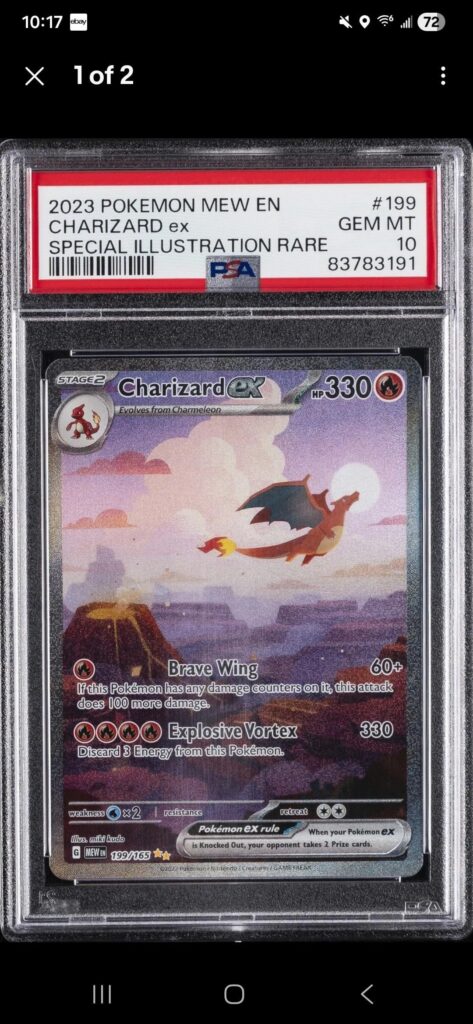 This is a PSA 10 btw...