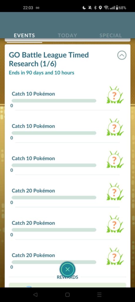 New GBL timed research