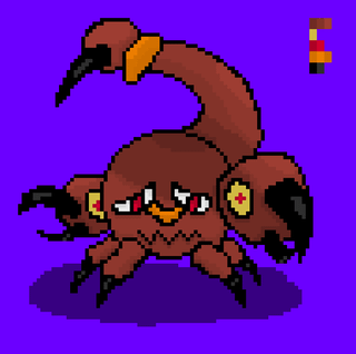 My Take On a Skorpion Pokémon Line [OC]