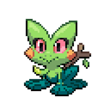 Starters gen5 animation (made for the video game Northbound)