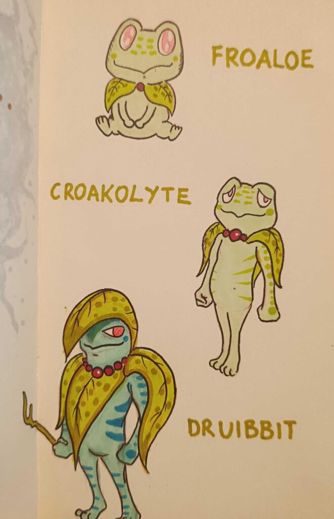 Grass-type starter line