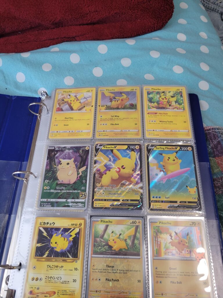 what binder do I use for my cards