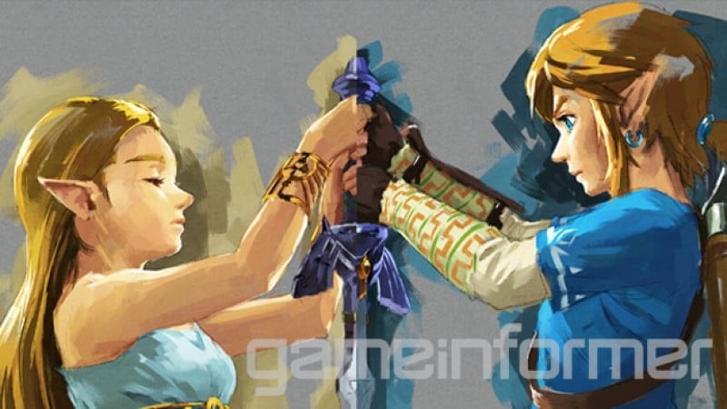 Game Informer Zelda: Breath of the Wild Cover