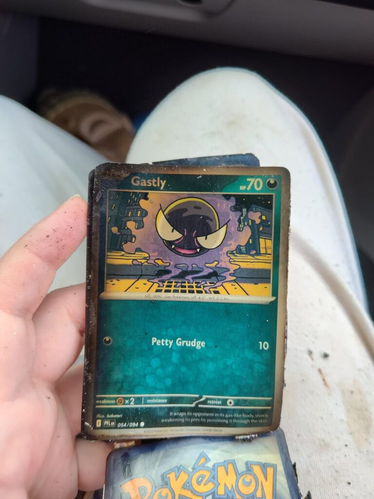 Phantasmal Flames exposed to flames