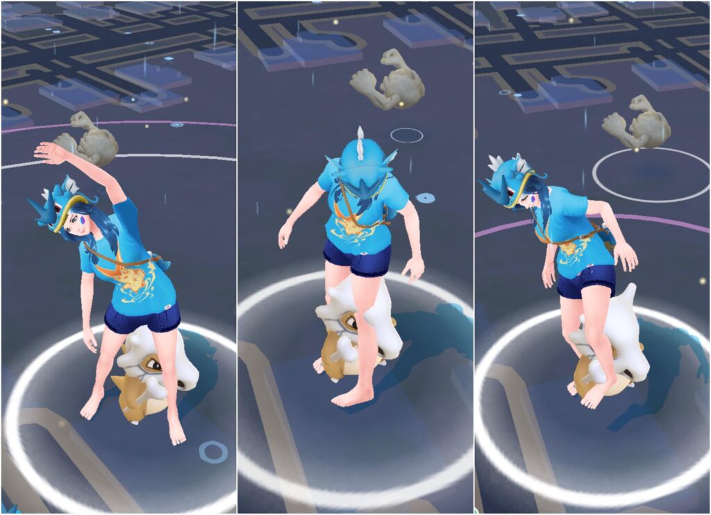 Do I have to apologize to my Cubone, like I apologize to my cats, when I trip over them?