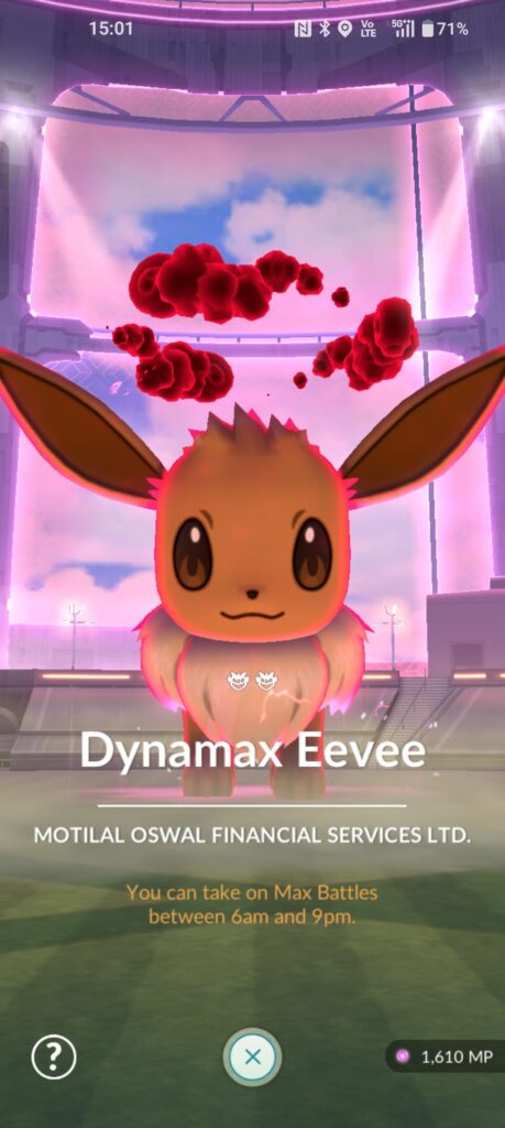 Dynamax battle not enabled