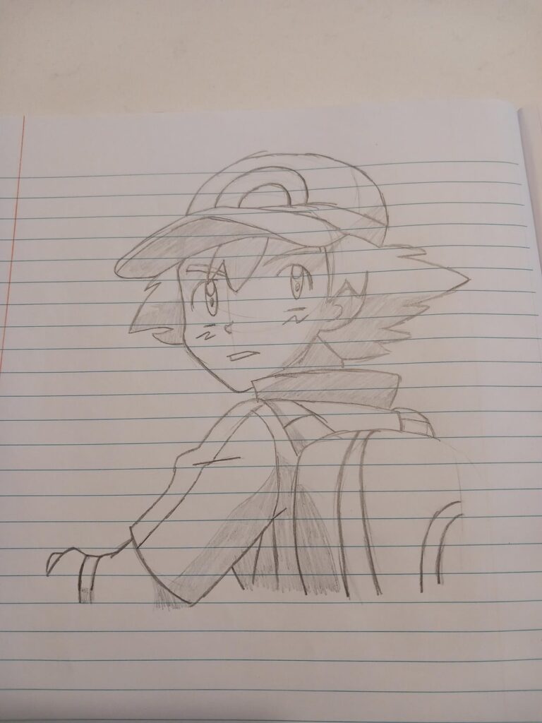 Thought I'd try draw Ash