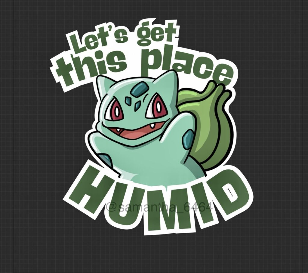 I drew this inspired by my favourite Pokopia quote!