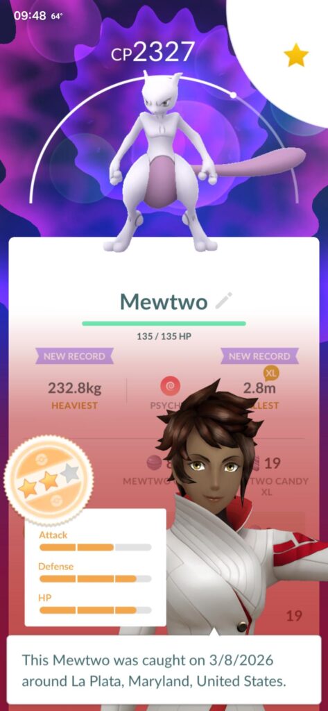 Mewtwo from Research