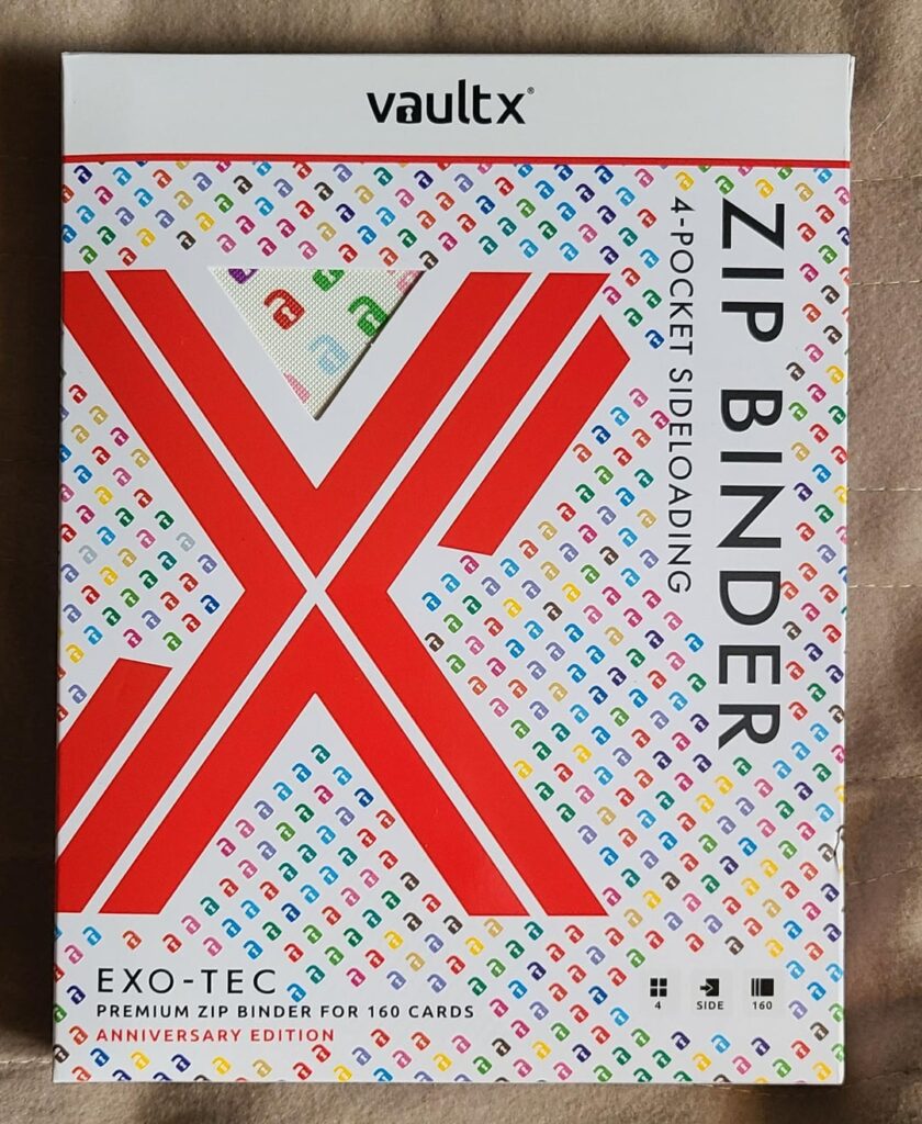 My Vault X Anniversary Edition binder came in today.