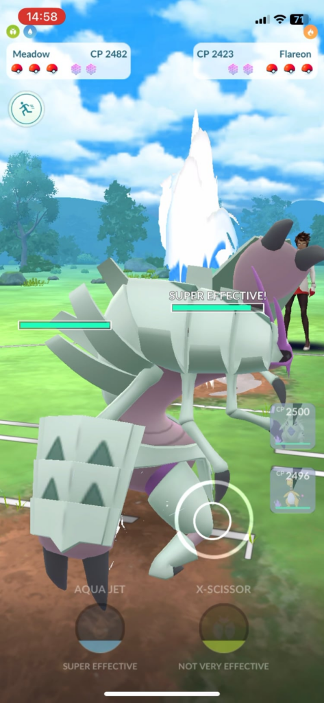 Gotta love it when fast moves animation sync perfectly with the move itself