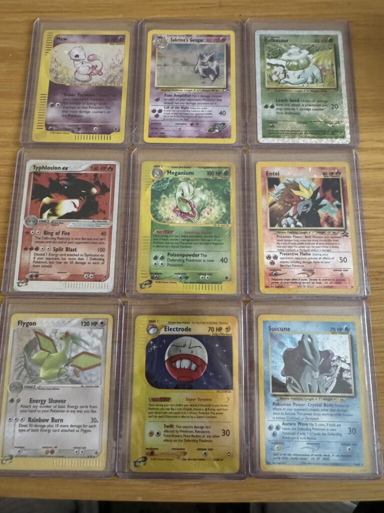 Found an old binder with these vintage cards inside