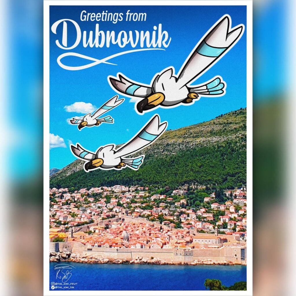 I started making these cute Pokémon themed travel cards. Got any ideas for other locations?