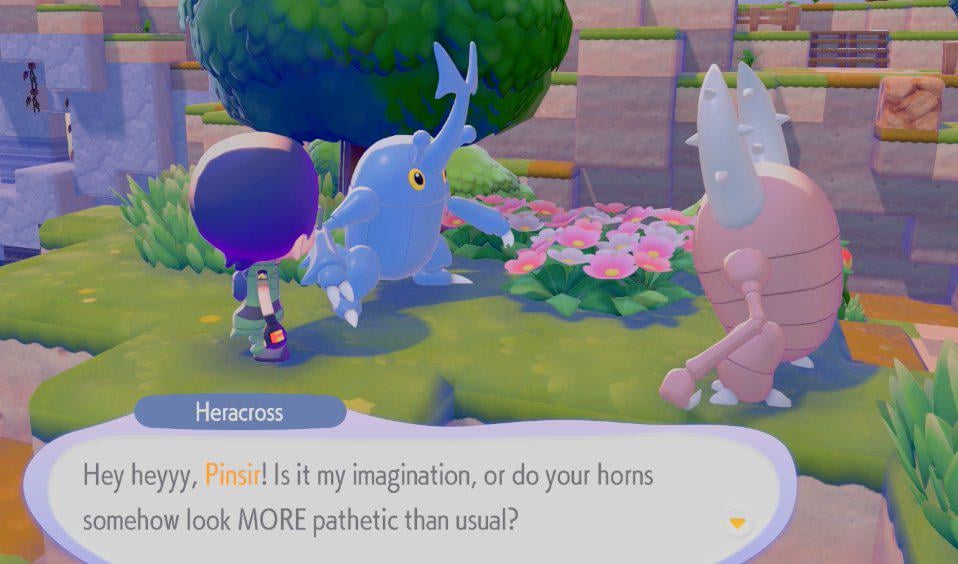 Are they fighting or flirting??