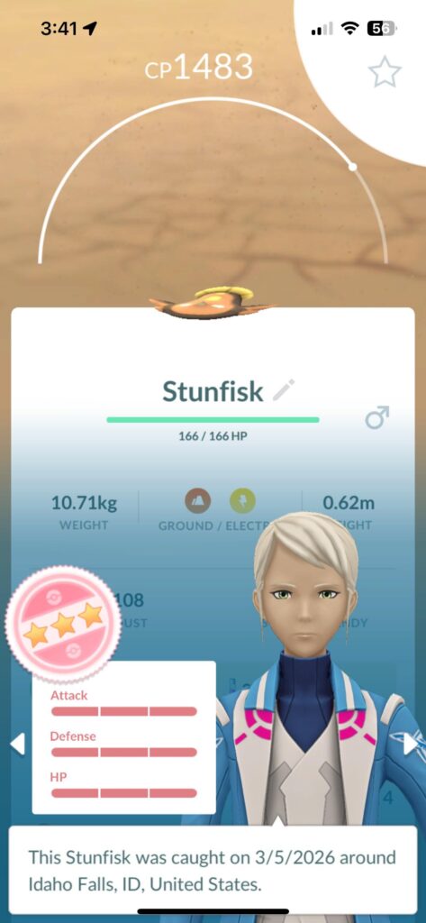 Should I invest all my rare candy into this stunfisk?