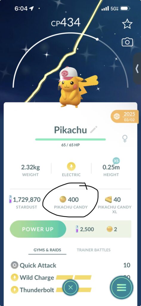 Pikachu Candy Contest!