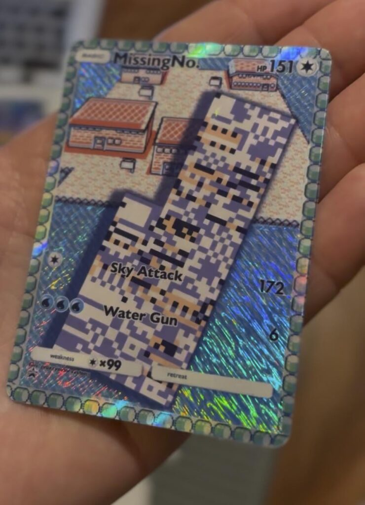 i crafted a custom Missingno