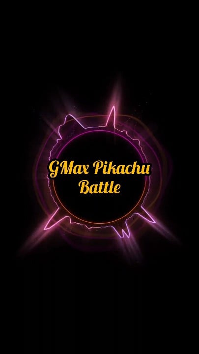 GMax Pika Battle