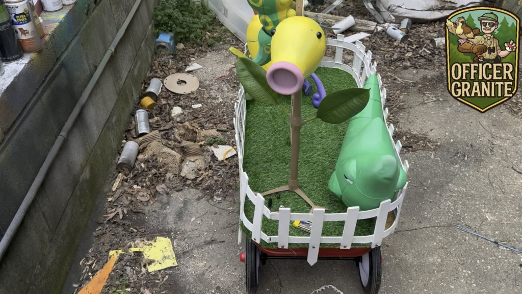 I made an Animatronic Pokémon Garden